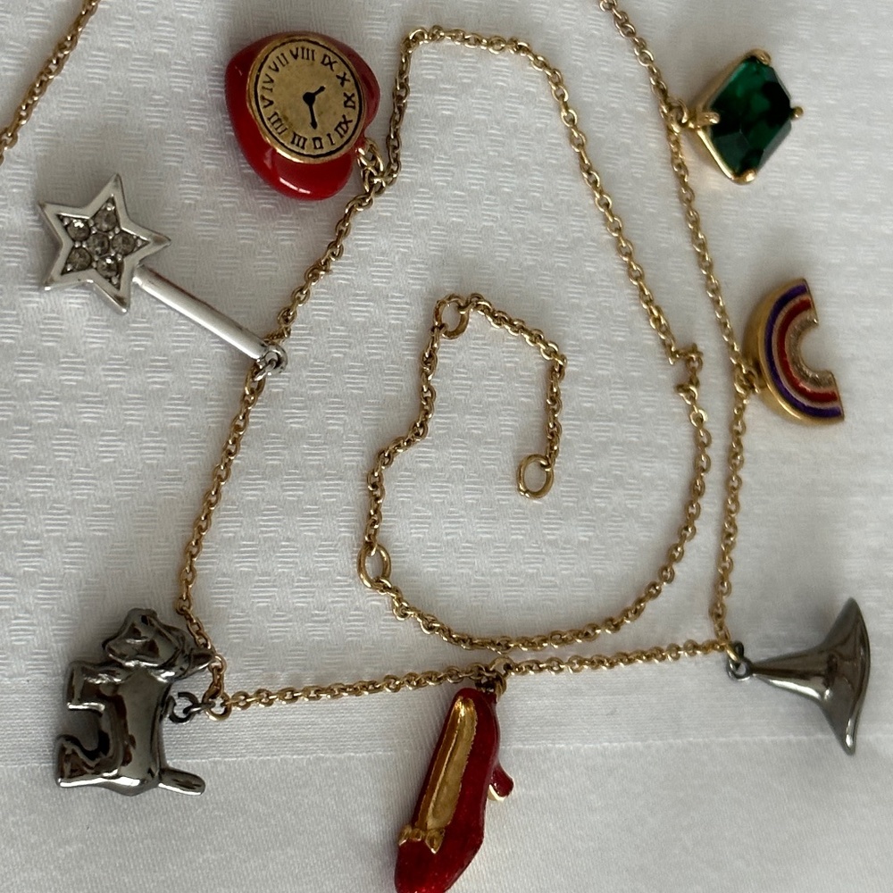 Coach wizard of Oz necklace